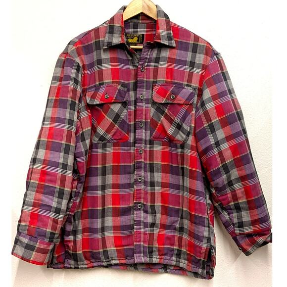 Branded Lion Insulated Flannel Jacket - Picture 2 of 7